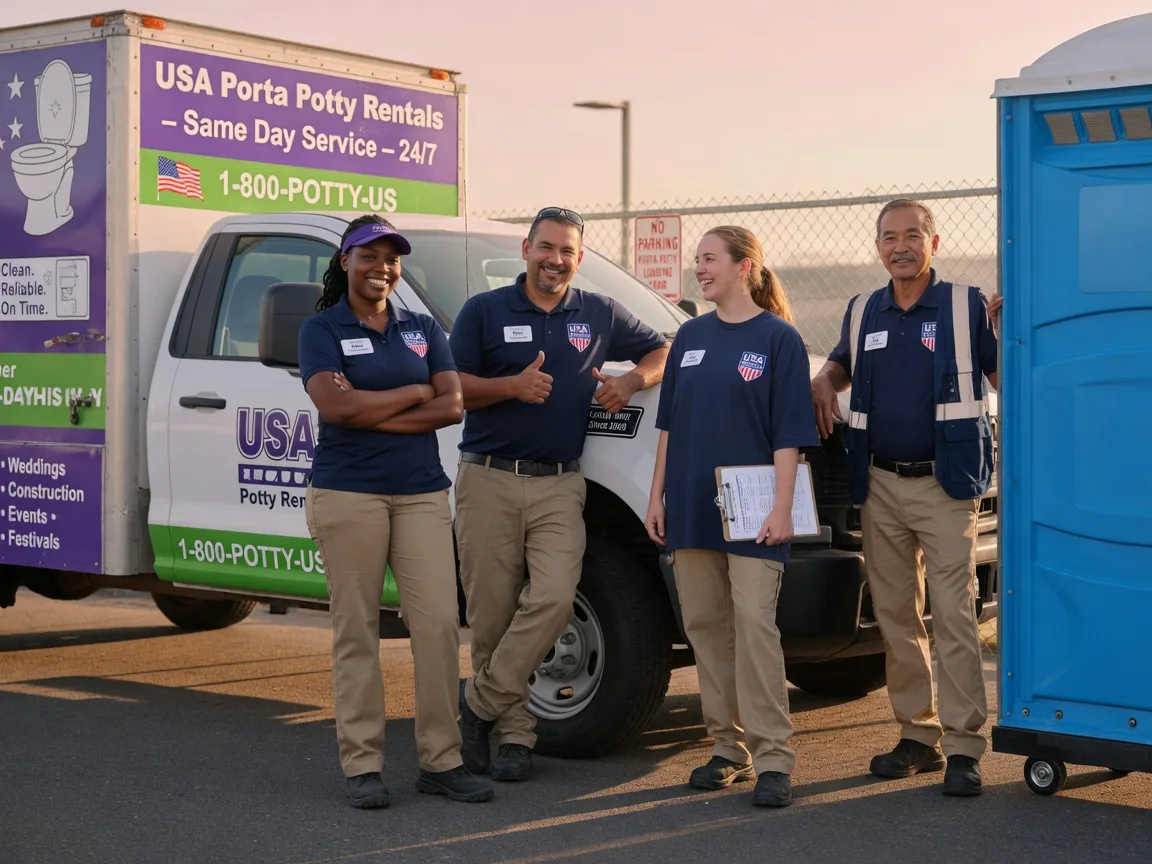 Porta Potty Rental company in Kurtistown, HI